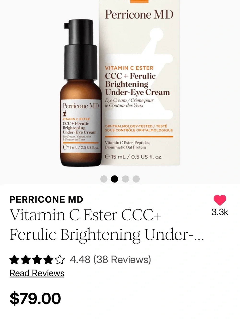 Perricone MD Eye Cream